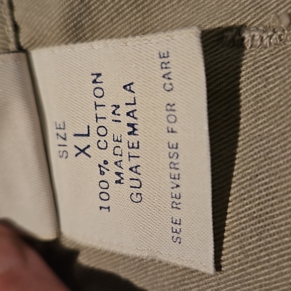 Vintage Essentials Style Tan Button-Down Sleeveless Dress - Size XL - Picture 4 of 4